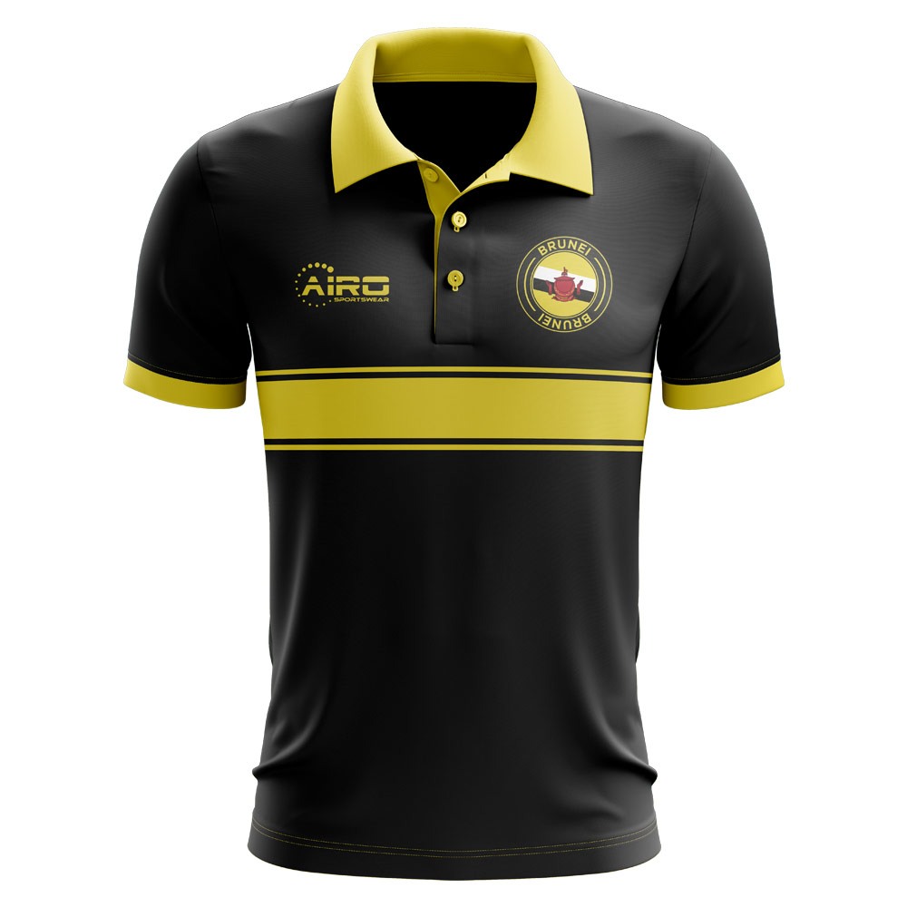 Click to view product details and reviews for Brunei Concept Stripe Polo Shirt Black Kids.