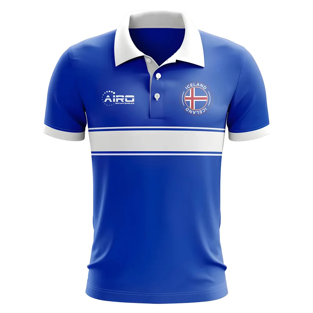Click to view product details and reviews for Iceland Concept Stripe Polo Shirt Blue.