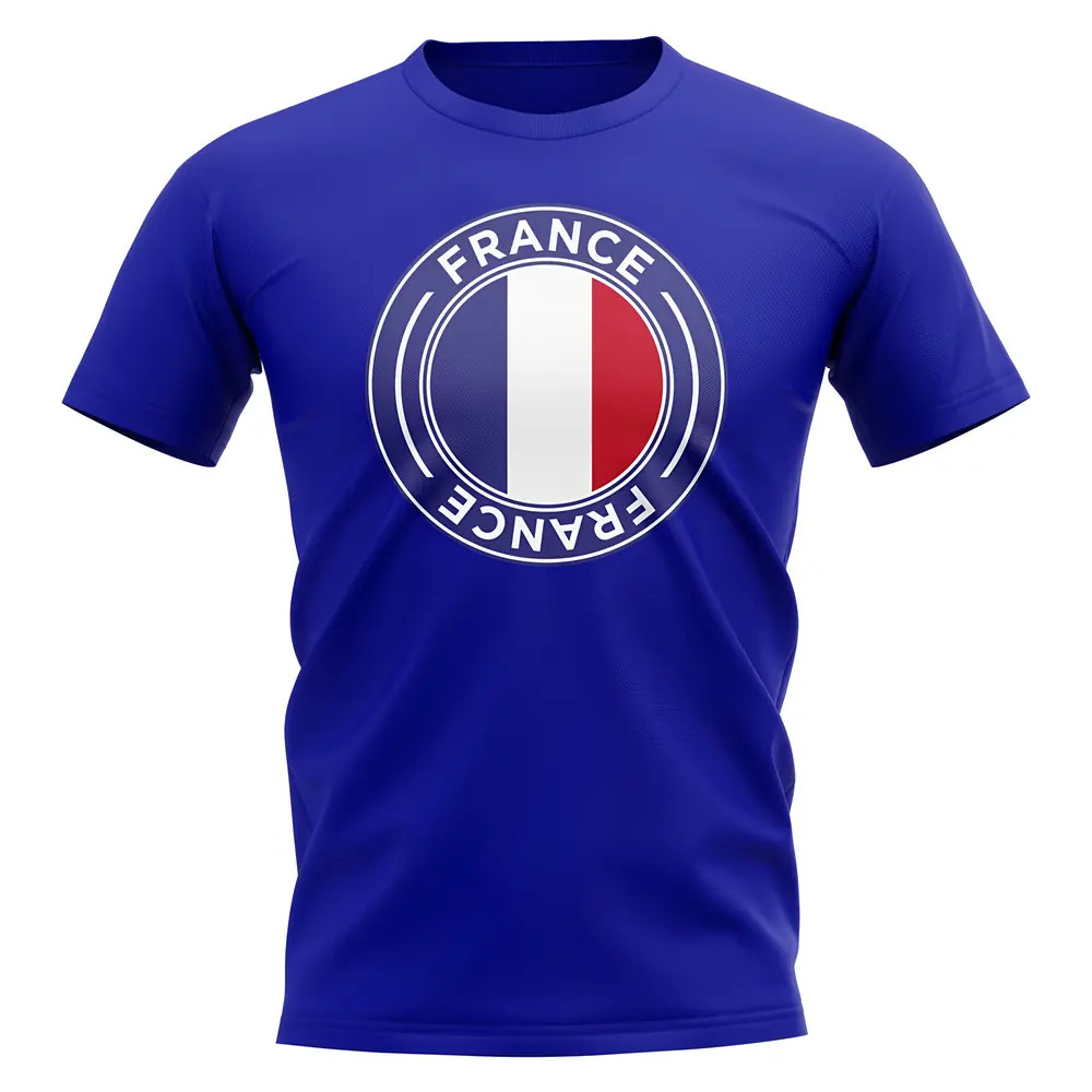 Click to view product details and reviews for France Football Badge T Shirt Royal. Click to view product details and reviews for France Football Badge T Shirt Royal.