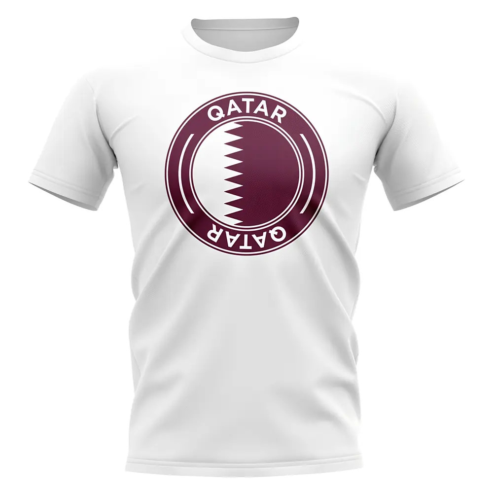 Click to view product details and reviews for Qatar Football Badge T Shirt White. Click to view product details and reviews for Qatar Football Badge T Shirt White.