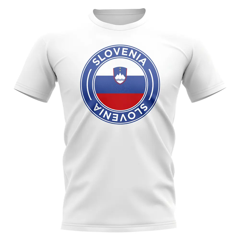 Click to view product details and reviews for Slovenia Football Badge T Shirt White.