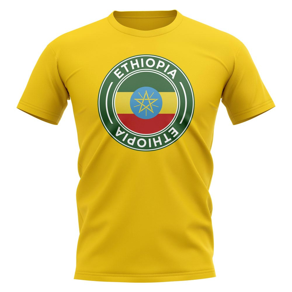 Click to view product details and reviews for Ethiopia Football Badge T Shirt Yellow. Click to view product details and reviews for Ethiopia Football Badge T Shirt Yellow.
