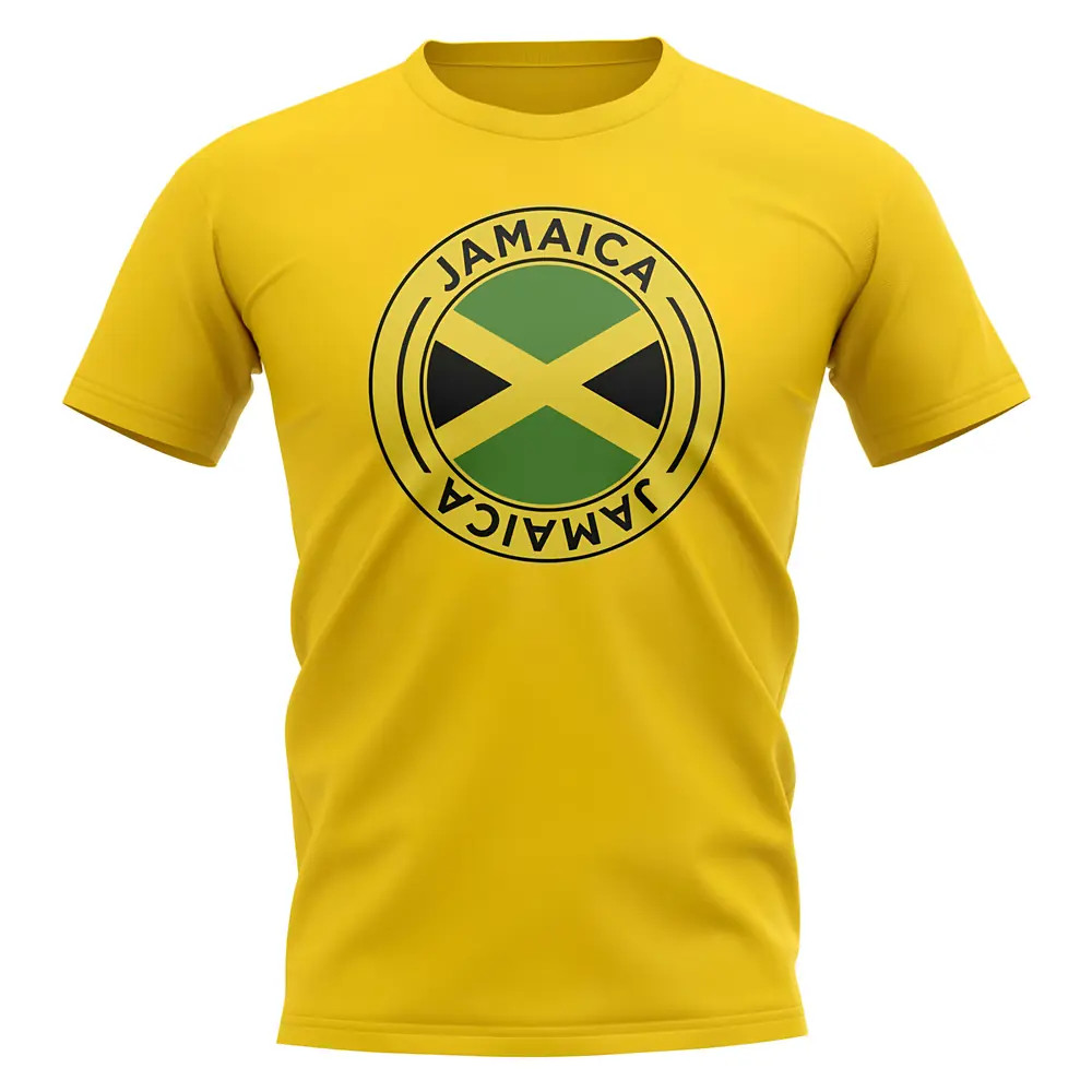 Click to view product details and reviews for Jamaica Football Badge T Shirt Yellow. Click to view product details and reviews for Jamaica Football Badge T Shirt Yellow.