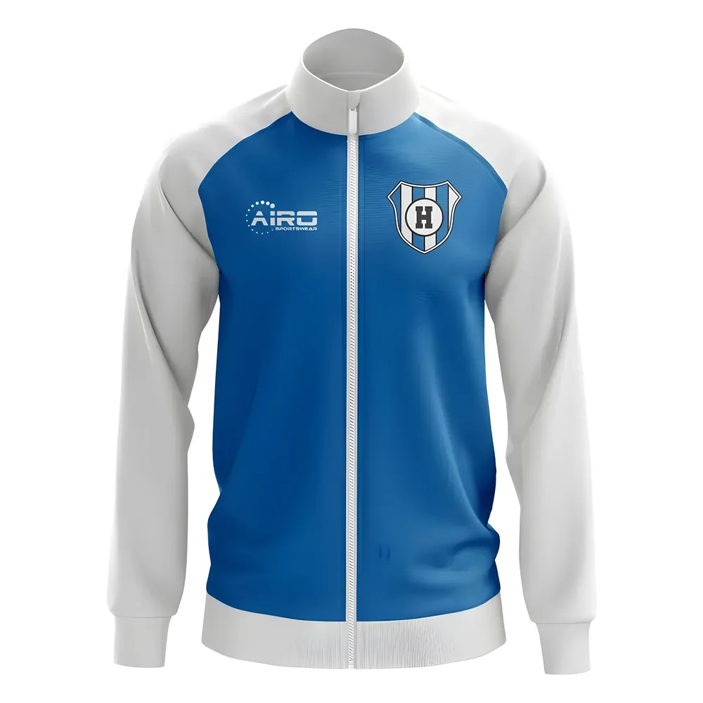 Hoffenheim Concept Football Track Jacket (Blue) Polyester Fc Hoffenheim Made By: Airo Sportswear Men's Blue 4XL