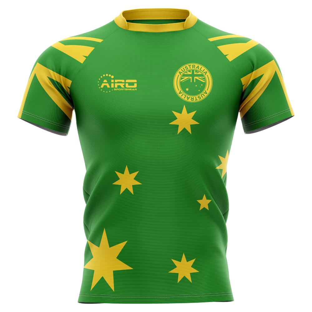 Click to view product details and reviews for 2020 2021 Australia Flag Concept Rugby Shirt Adult Long Sleeve.