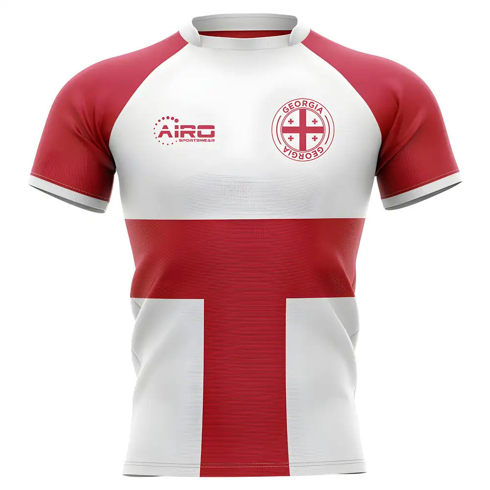 Click to view product details and reviews for 2020 2021 Georgia Flag Concept Rugby Shirt.