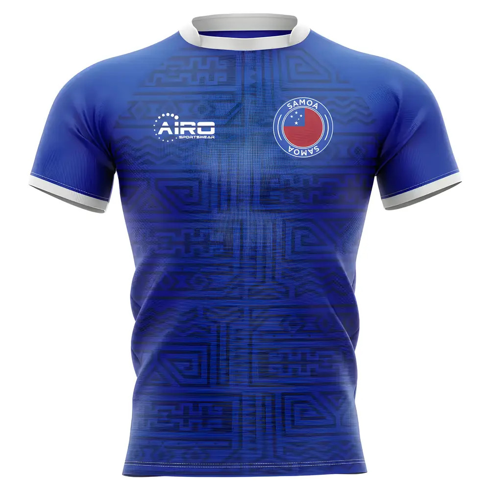 Click to view product details and reviews for 2020 2021 Samoa Home Concept Rugby Shirt.