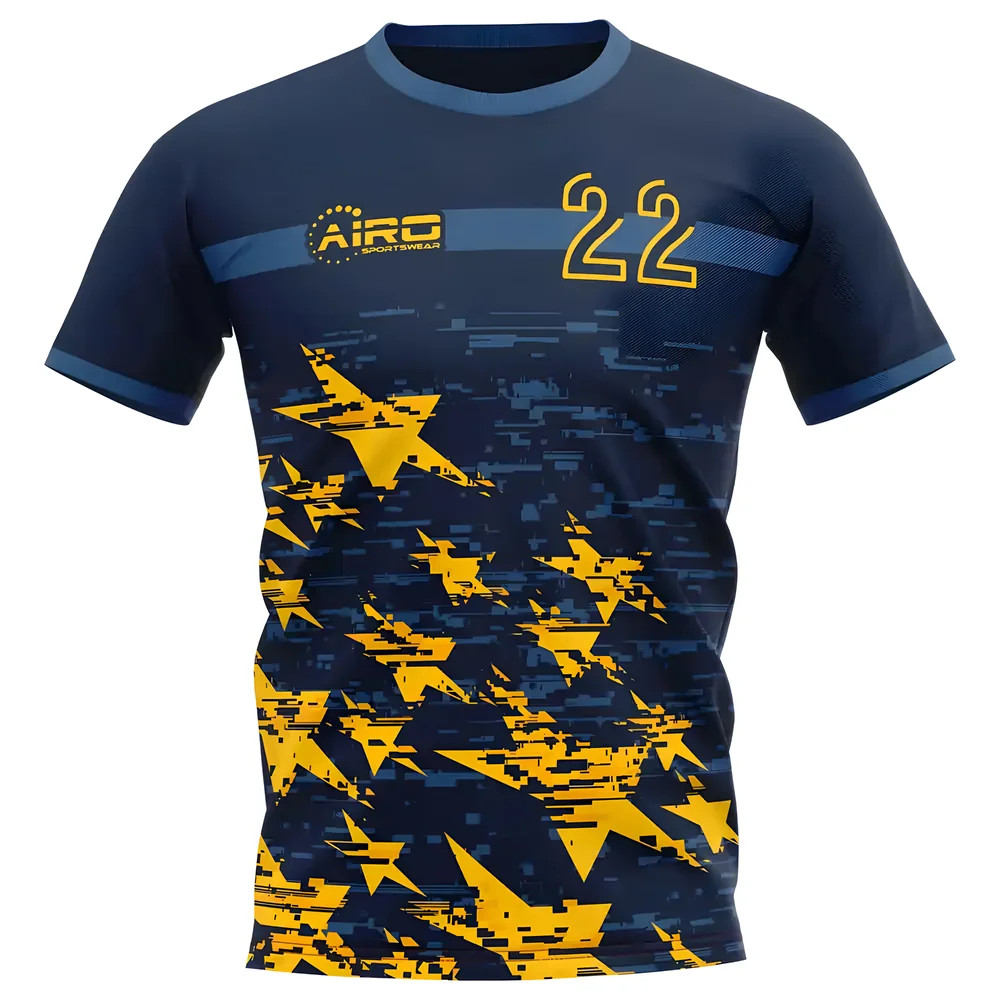 ’25-’26 Los Angeles Alexi Lalas Concept Football Shirt Men’s Navy Polyester La Galaxy Made By: Airo Sportswear