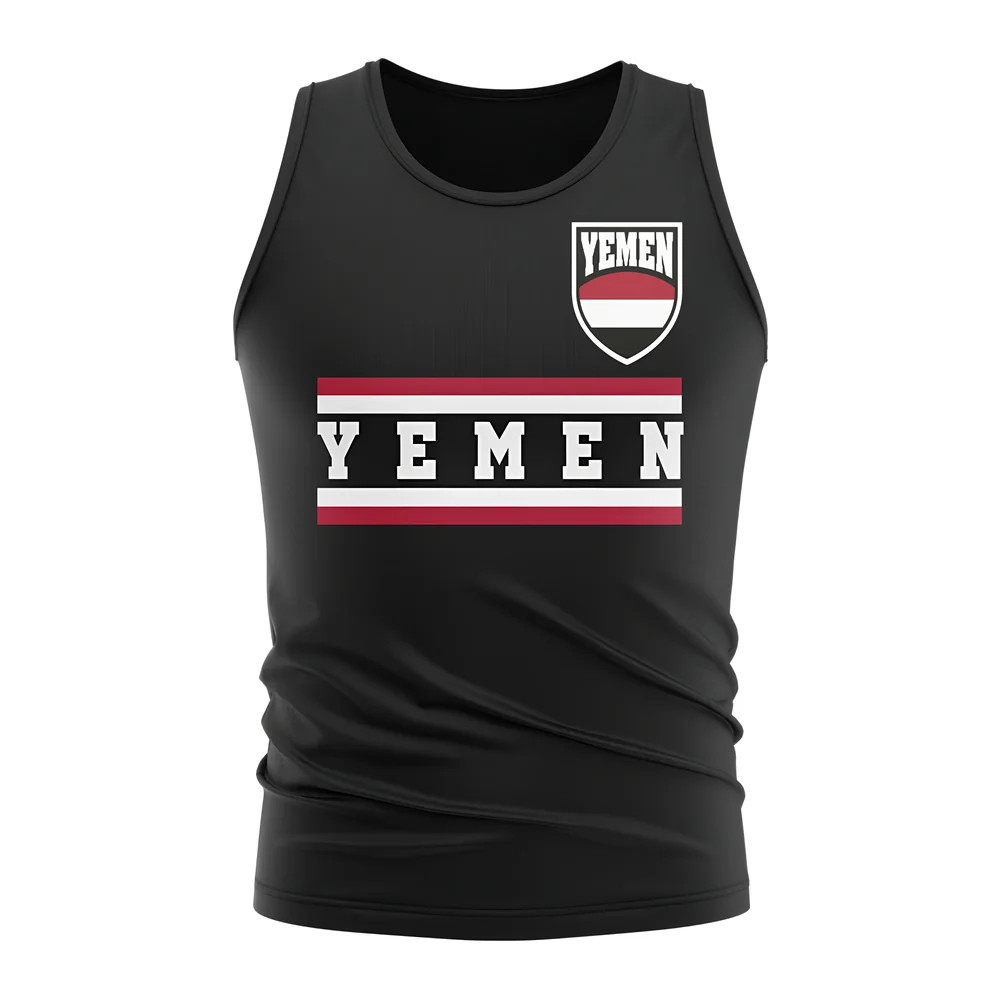 Click to view product details and reviews for Yemen Core Football Country Sleeveless Tee Black. Click to view product details and reviews for Yemen Core Football Country Sleeveless Tee Black.