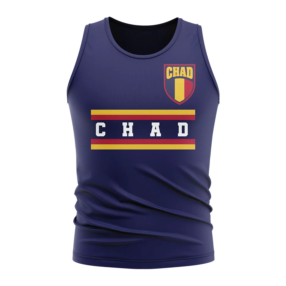 Click to view product details and reviews for Chad Core Football Country Sleeveless Tee Navy.