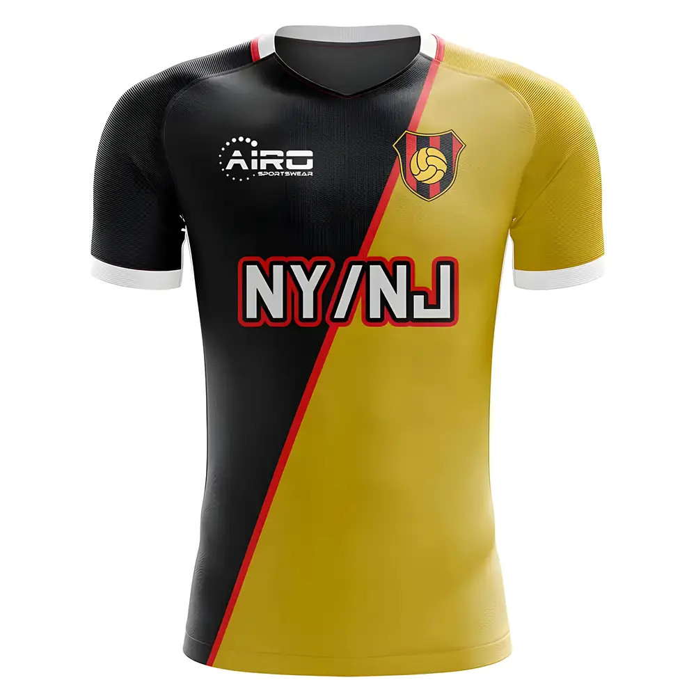 '25-'26 Metrostars Third Concept Football Shirt Polyester Arsenal Made By: Airo Sportswear Men's Gold Extra Large