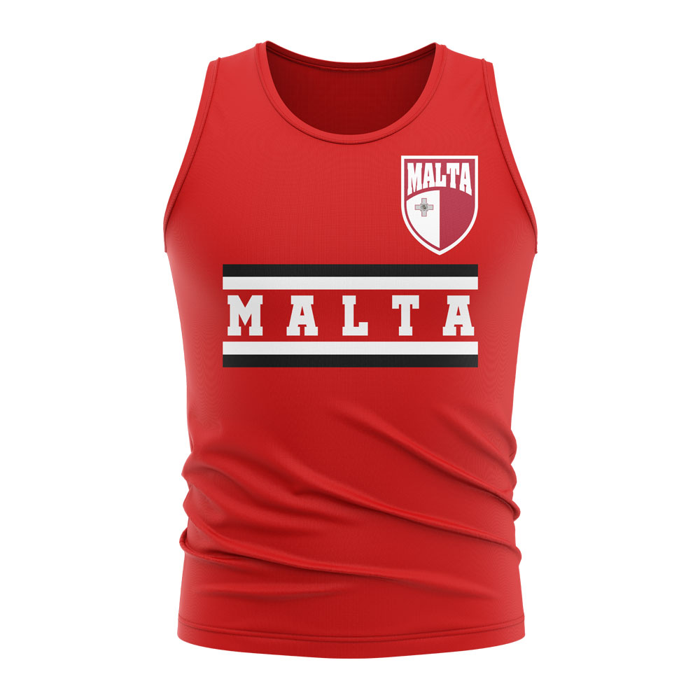 Click to view product details and reviews for Malta Core Football Country Sleeveless Tee Red.