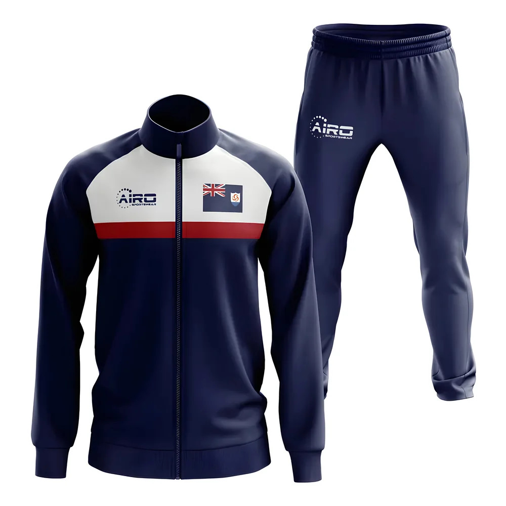 American Samoa Concept Football Tracksuit (Navy) Polyester Made By: Airo Sportswear Men's Navy 4XL