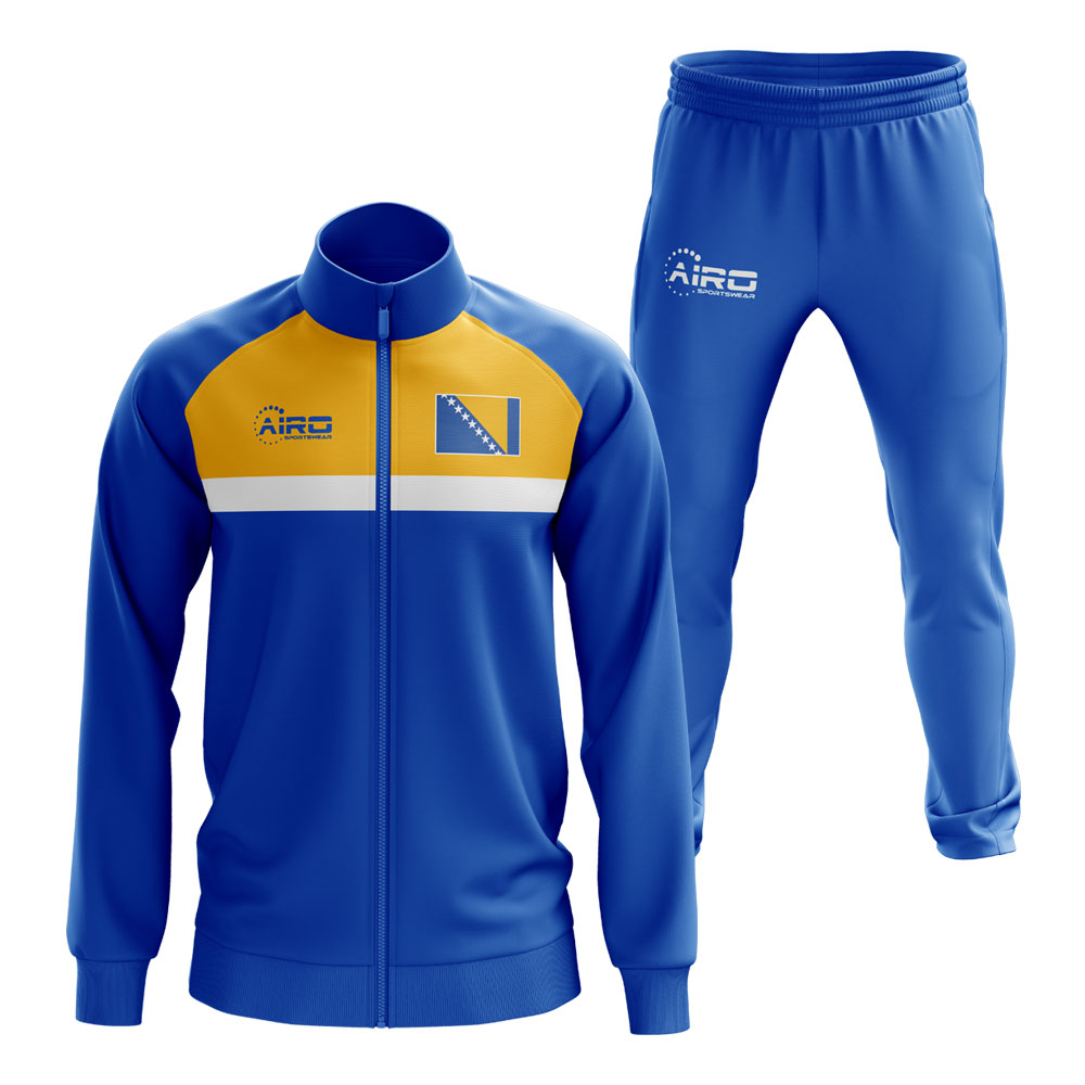 Click to view product details and reviews for Bosnia Concept Football Tracksuit Royal.