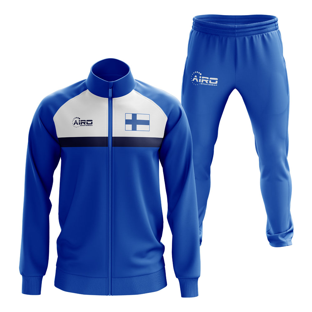 Click to view product details and reviews for Finland Concept Football Tracksuit Royal.