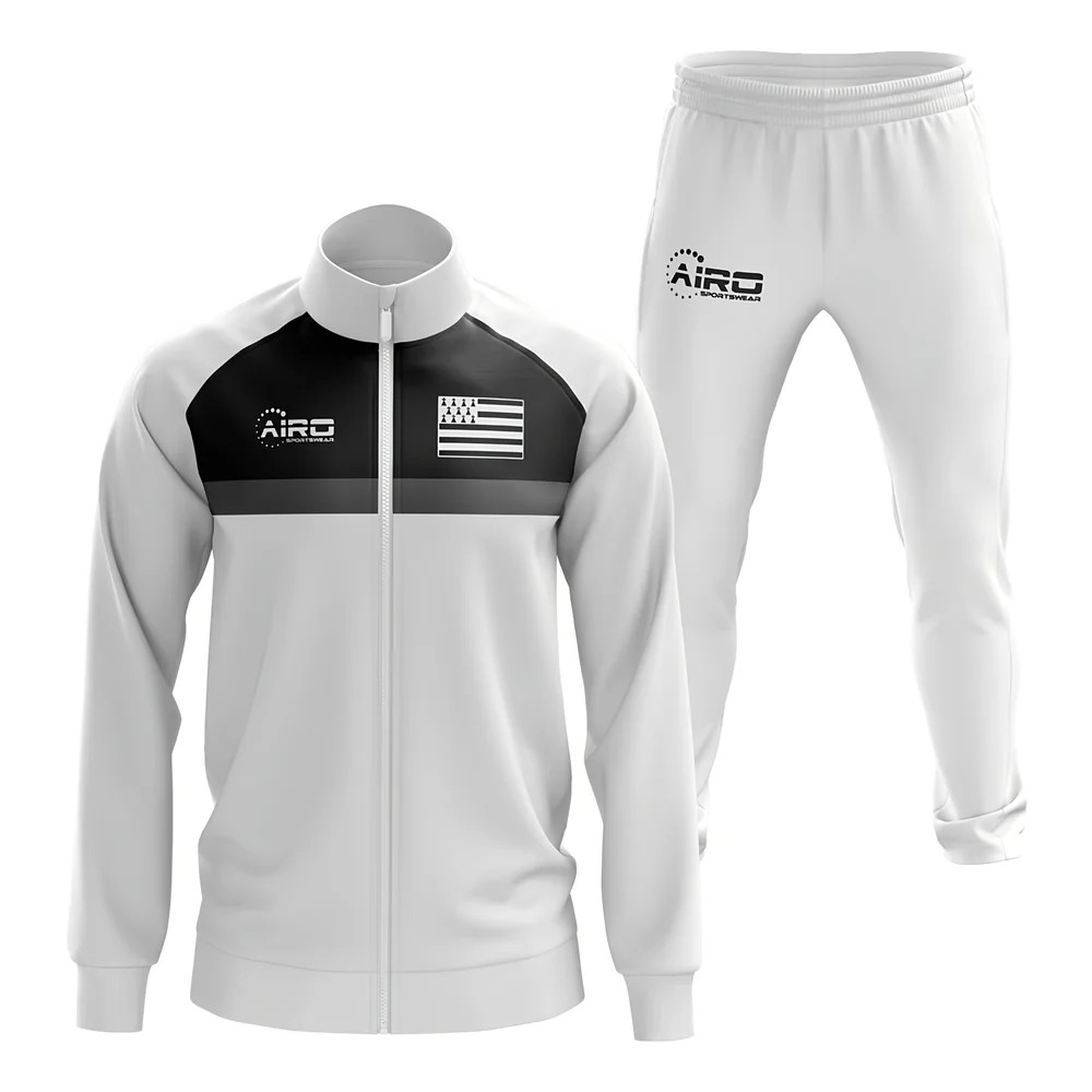 Click to view product details and reviews for Brittany Concept Football Tracksuit White.