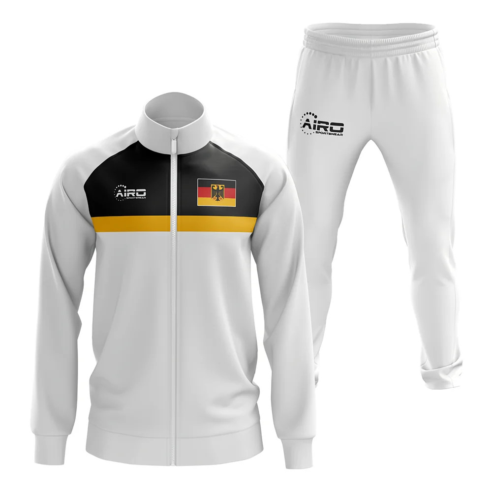 Click to view product details and reviews for Germany Concept Football Tracksuit White. Click to view product details and reviews for Germany Concept Football Tracksuit White.