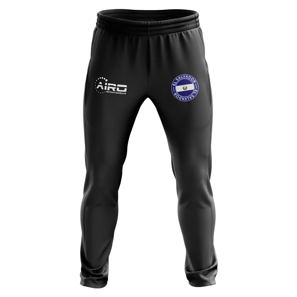 El Salvador Concept Football Training Pants (Black) Polyester Azerbaijan Made By: Airo Sportswear Men's Black Large