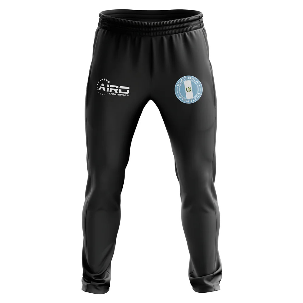 Guatemala Concept Football Training Pants (Black) Polyester Made By: Airo Sportswear Men's Black 47-52 Waist
