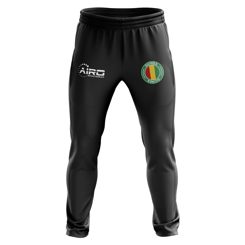 Guinea Concept Football Training Pants (Black) Polyester Made By: Airo Sportswear Men's Black 47-52 Waist