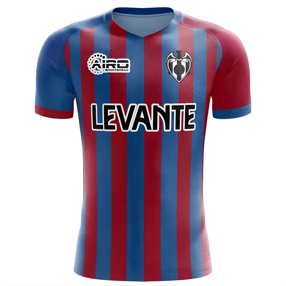'25-'26 Levante Home Concept Football Shirt Polyester Made By: Airo Sportswear Men's Blue Xxl