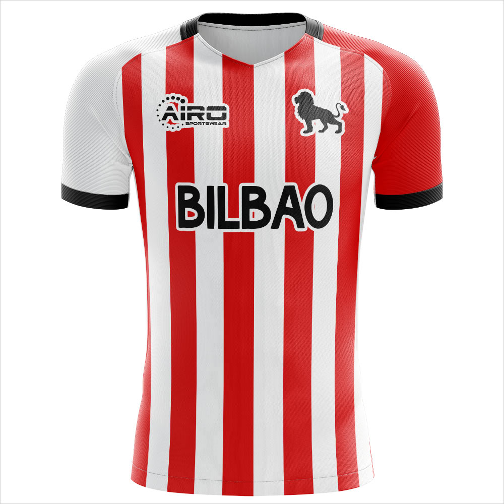 2020 2021 Athletic Bilbao Home Concept Football Shirt