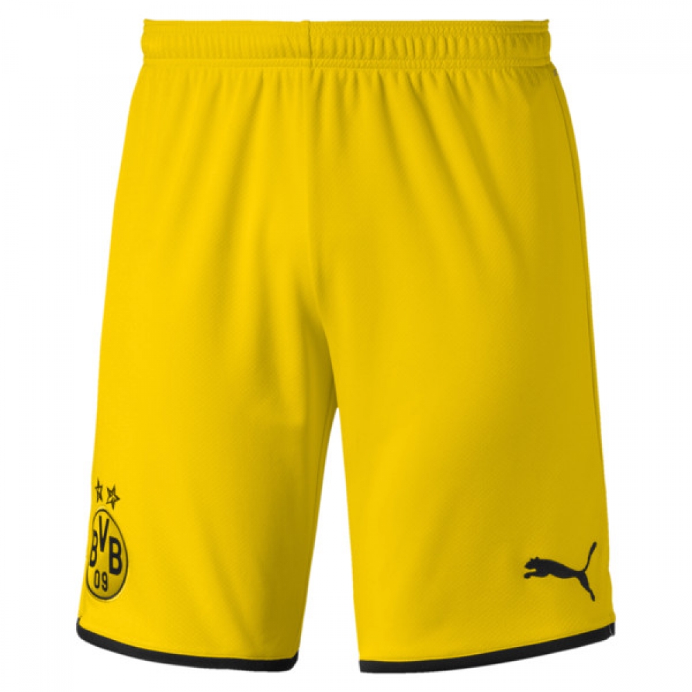 puma yellow shorts
