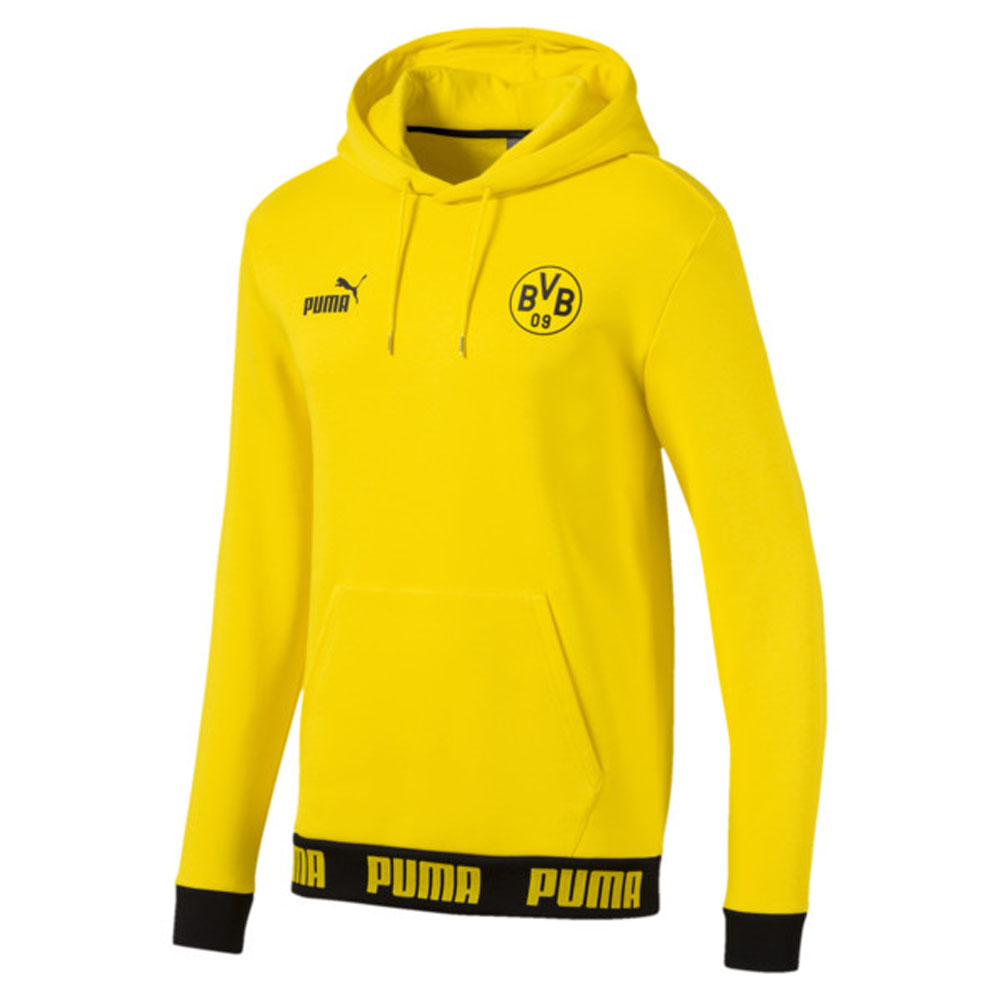 yellow puma hoodie