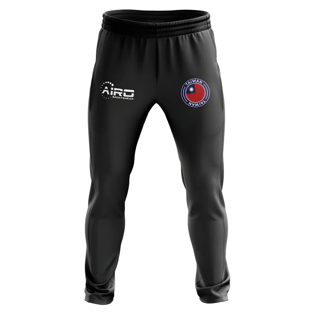 Taiwan Concept Football Training Pants (Black) Polyester Estonia Made By: Airo Sportswear Men's Black 47-52 Waist