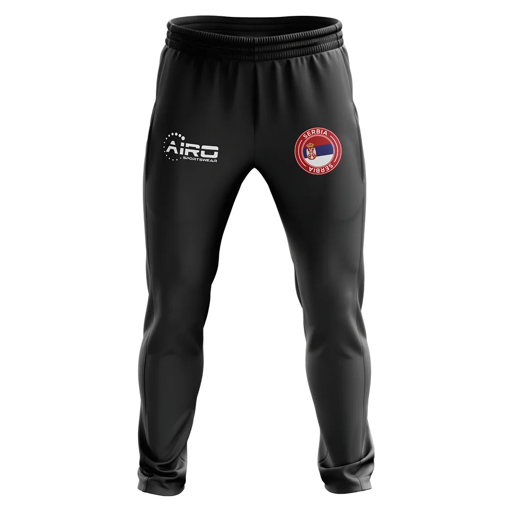 Serbia Concept Football Training Pants (Black) Polyester Made By: Airo Sportswear Men's Black Xxl