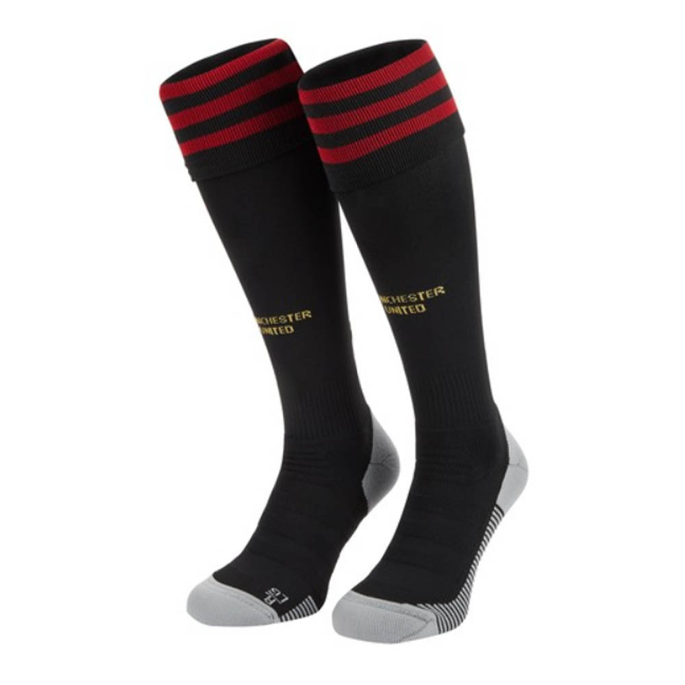 Click to view product details and reviews for 2019 2020 Man Utd Adidas Home Socks Black.