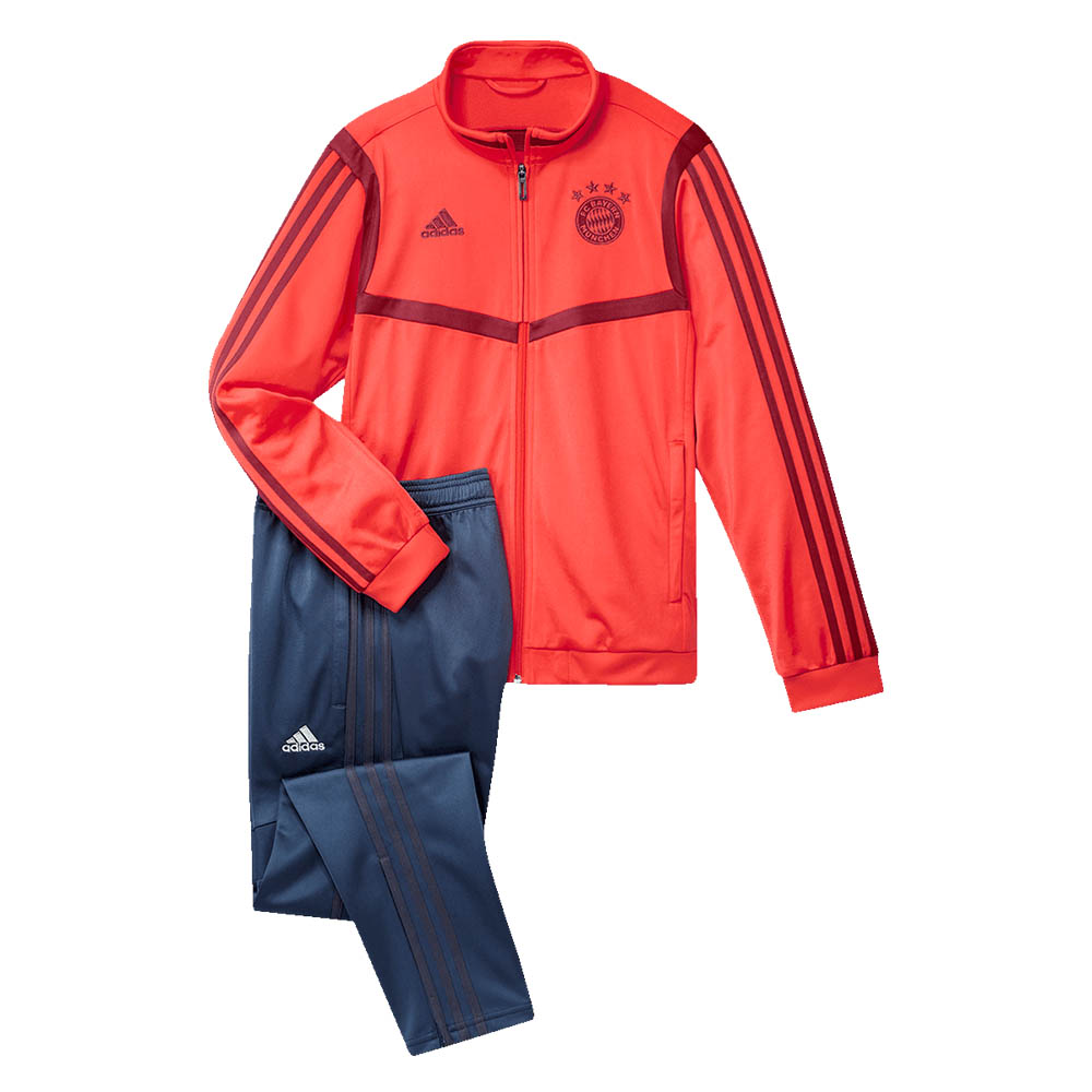 red adidas tracksuit kids