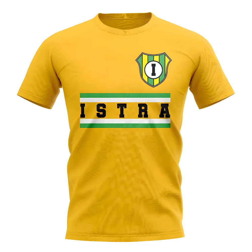 Nk Istra 1961 Core Football Club T-Shirt (Yellow) Polyester Newcastle Uksoccershop Men's Yellow Xxl