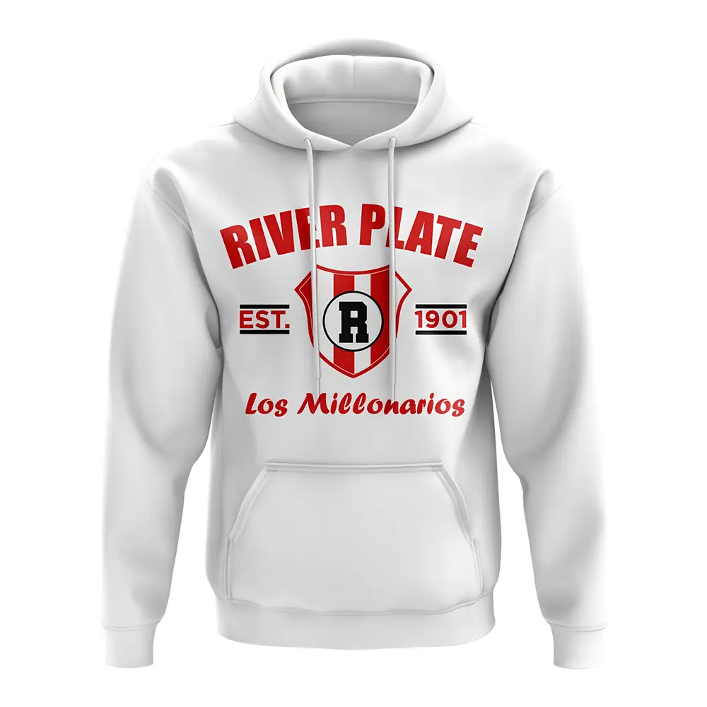 Click to view product details and reviews for River Plate Established Football Hoody White. Click to view product details and reviews for River Plate Established Football Hoody White.