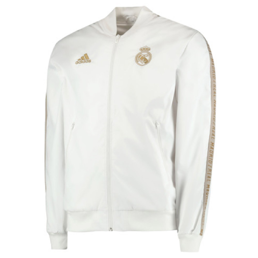 white real madrid jacket