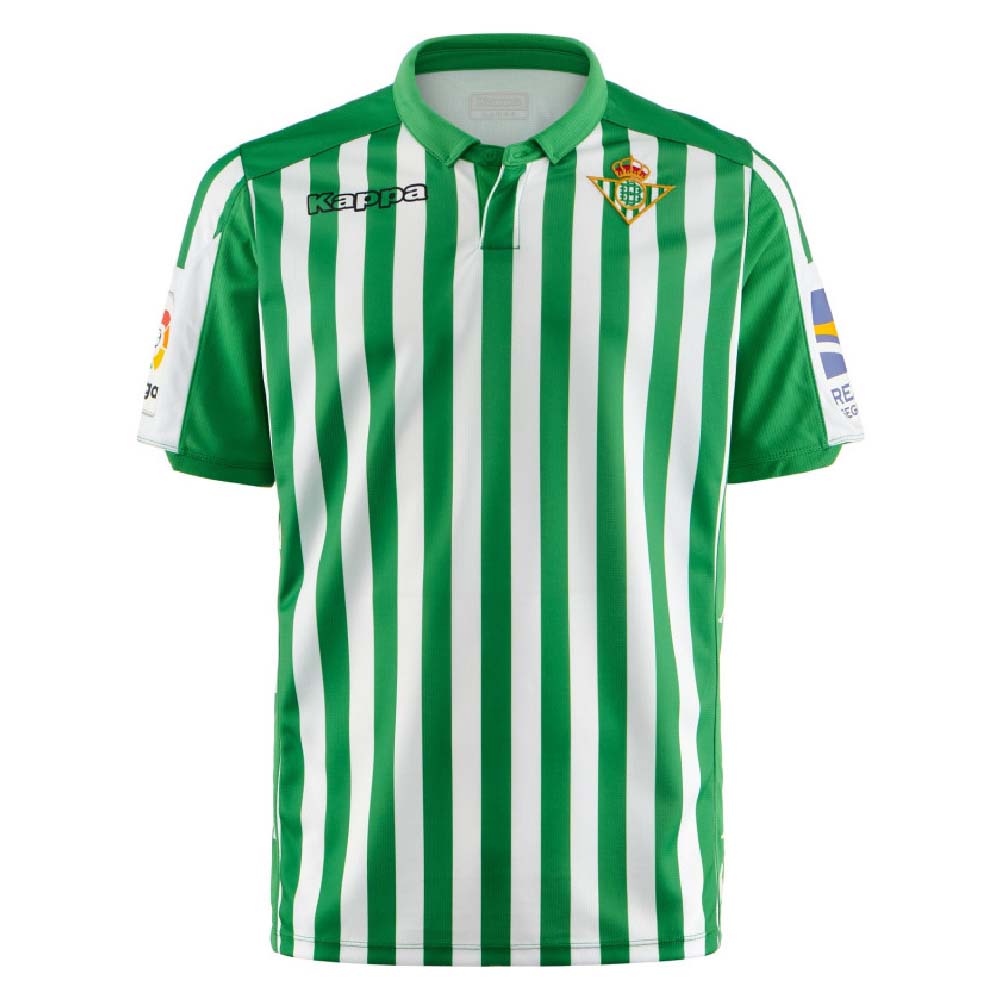 Click to view product details and reviews for 2019 2020 Real Betis Kappa Home Shirt.
