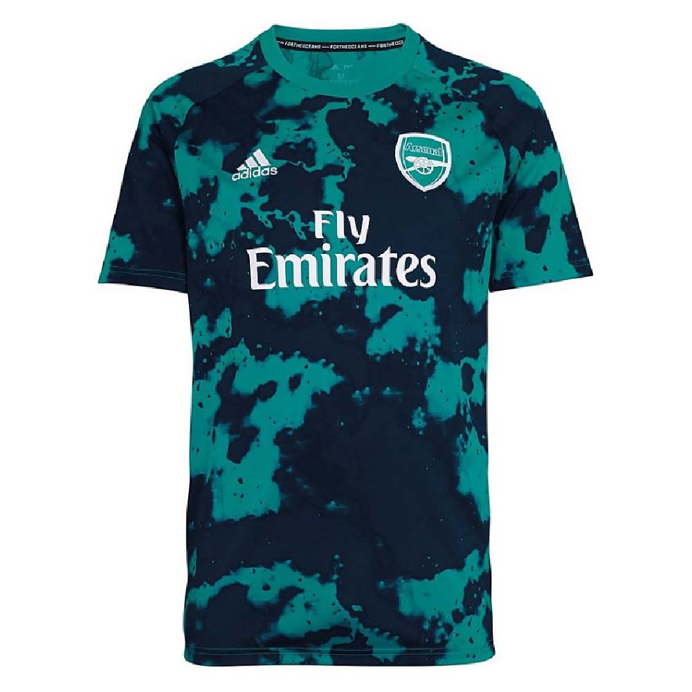 arsenal training shirt green