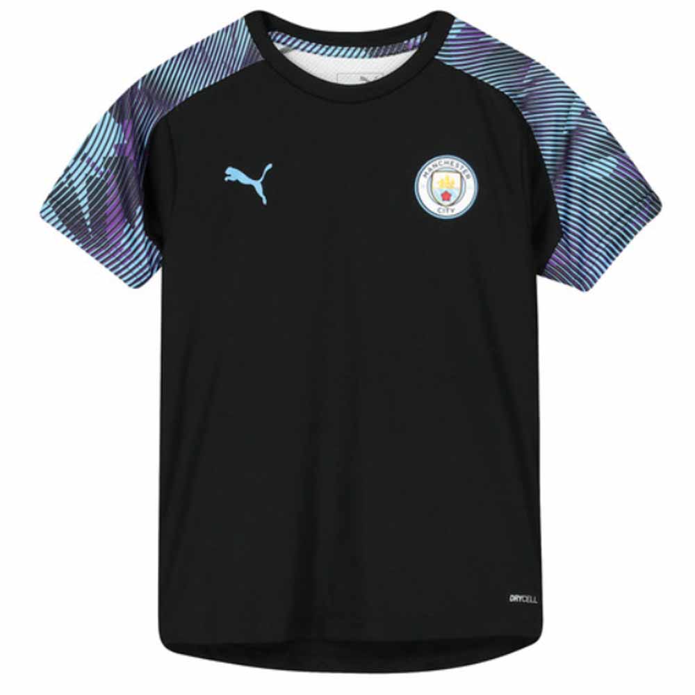 Click to view product details and reviews for 2019 2020 Manchester City Puma Training Shirt Black Kids.