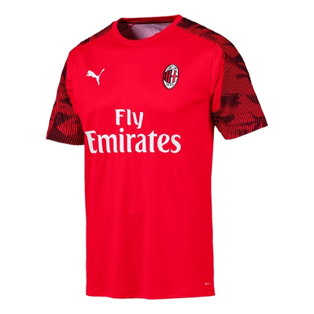 Click to view product details and reviews for 2019 2020 Ac Milan Puma Training Shirt Red Kids.