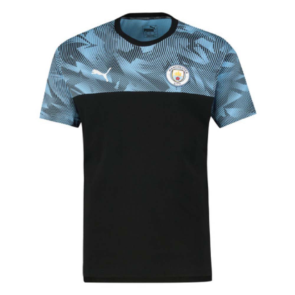 Click to view product details and reviews for 2019 2020 Manchester City Puma Casuals Tee Black.