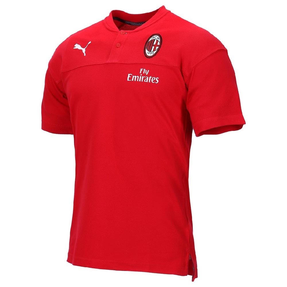 Click to view product details and reviews for 2019 2020 Ac Milan Puma Casuals Polo Shirt Red.