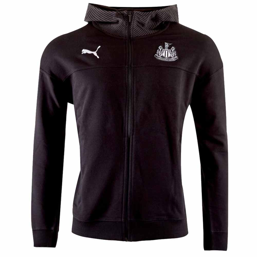 Click to view product details and reviews for 2019 2020 Newcastle Puma Casual Zip Hoodie Black.