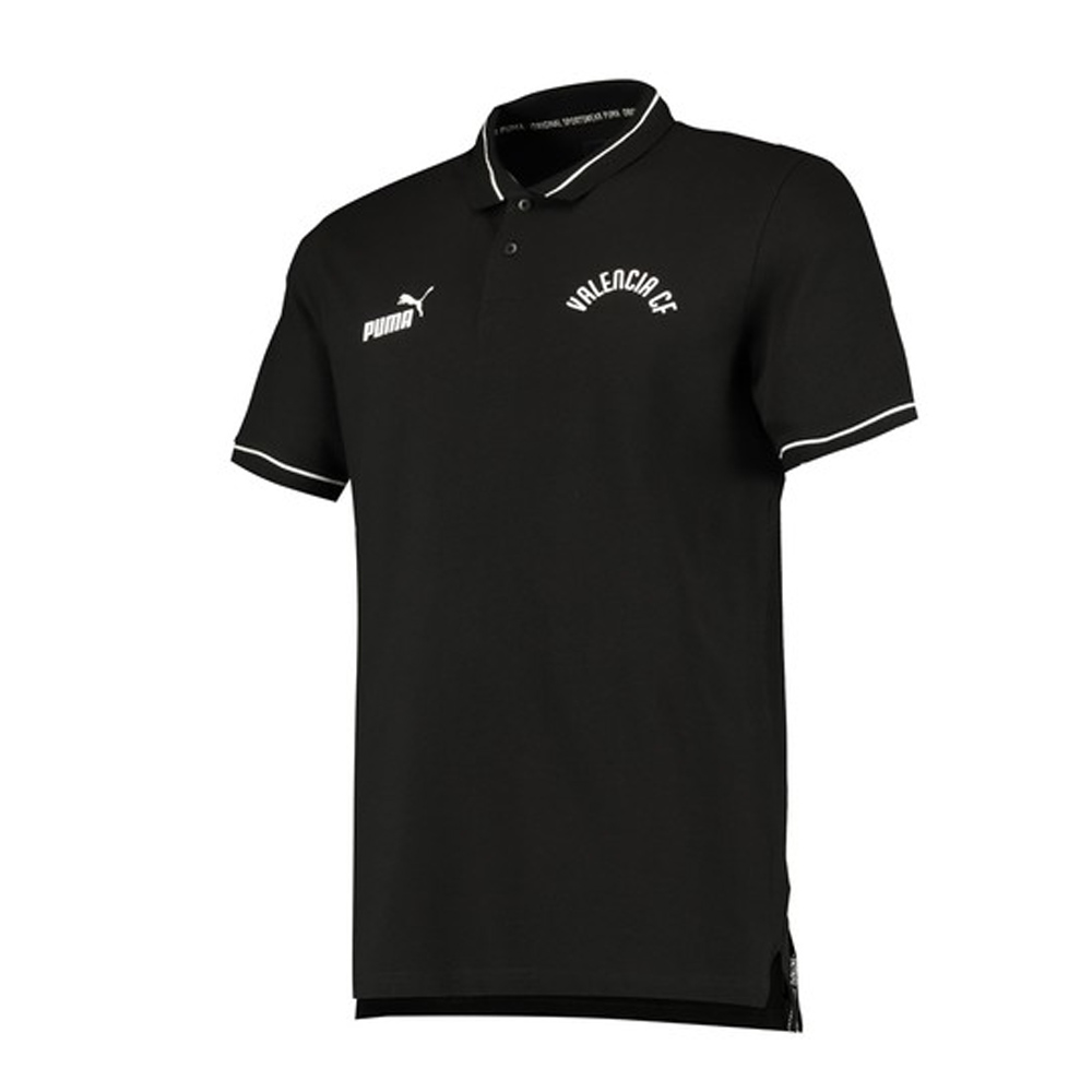 Click to view product details and reviews for 2019 2020 Valencia Puma Urban Varsity Polo Shirt Black.