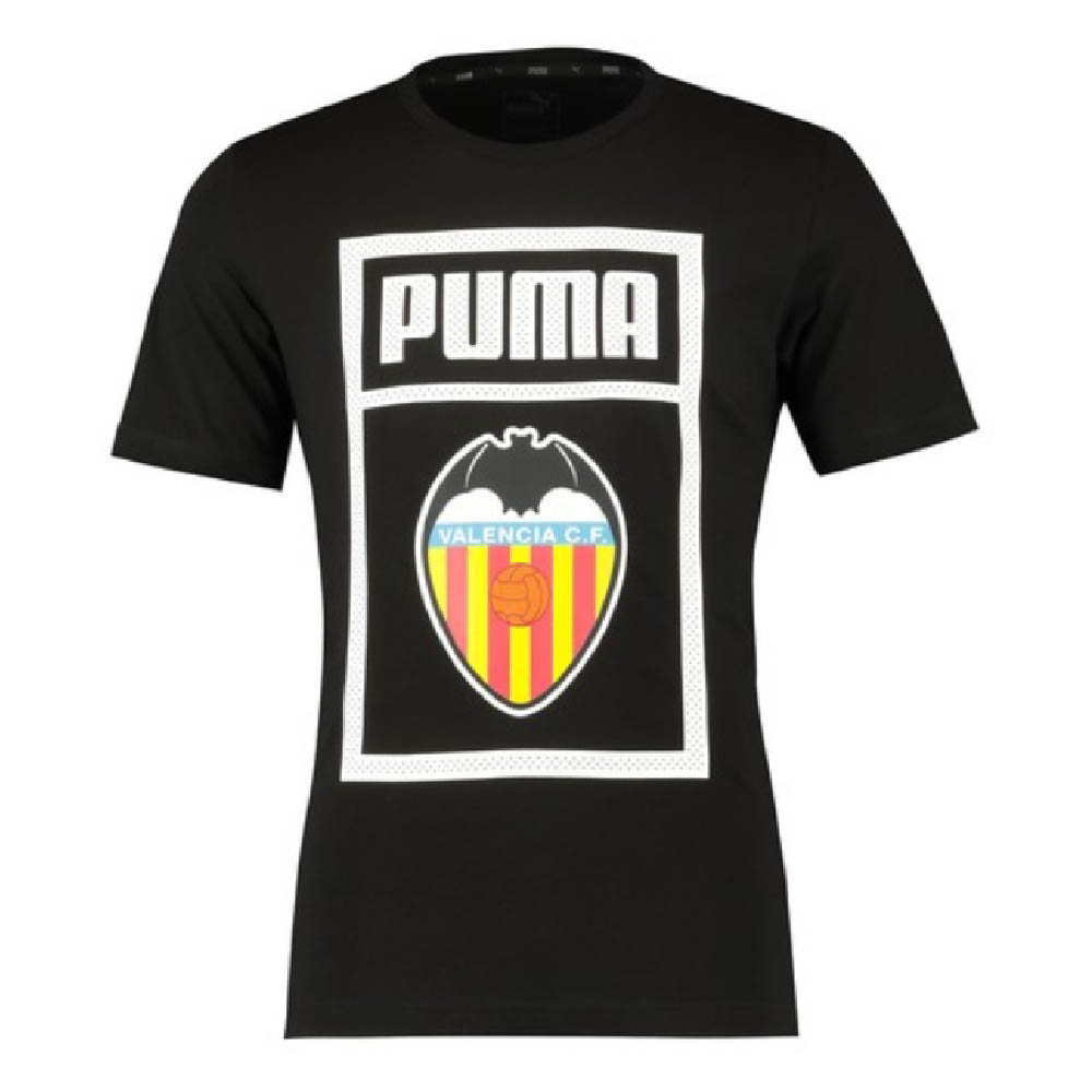 Click to view product details and reviews for 2019 2020 Valencia Puma Shoe Tag Tee Black.