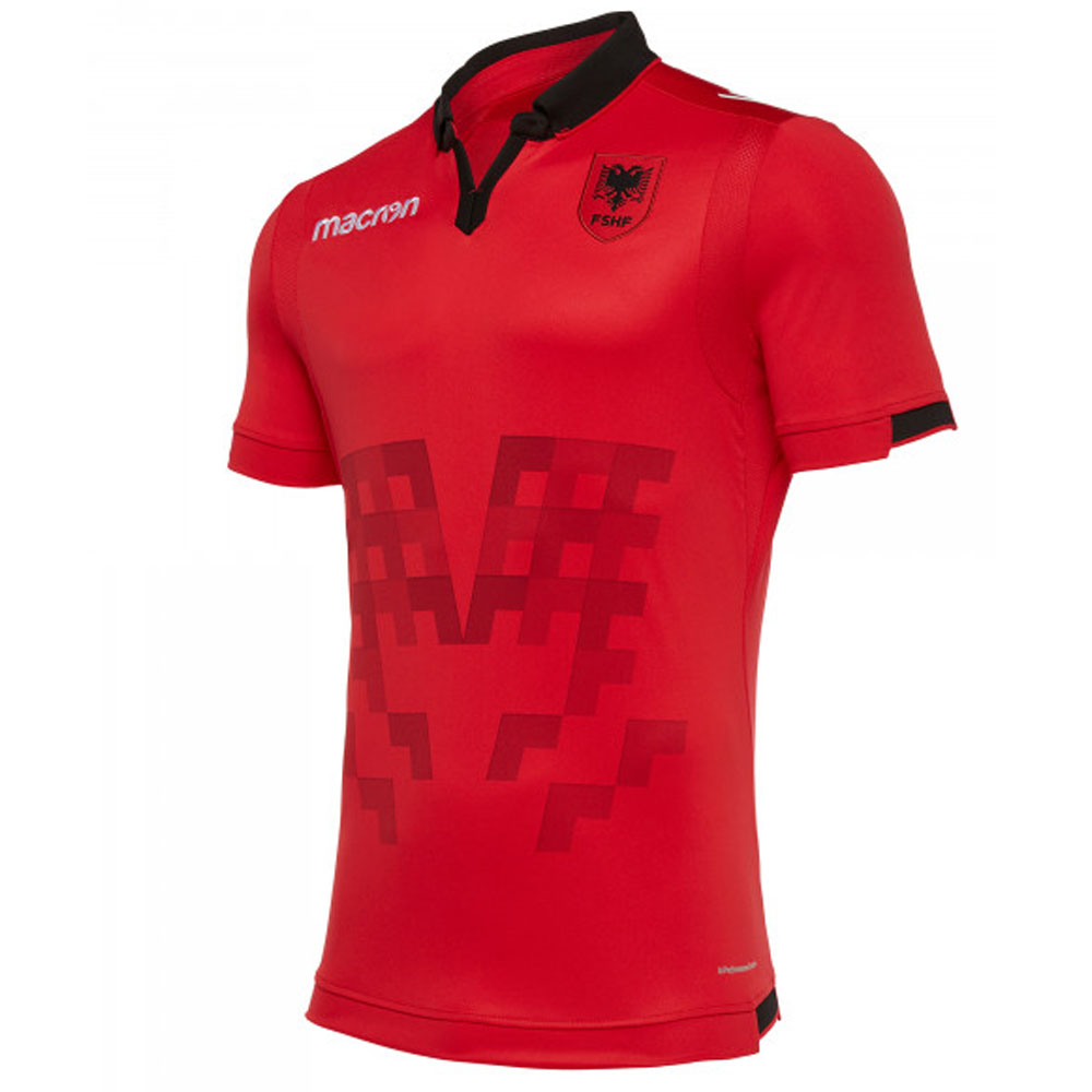 2019-2020 Albania Home Macron Football 