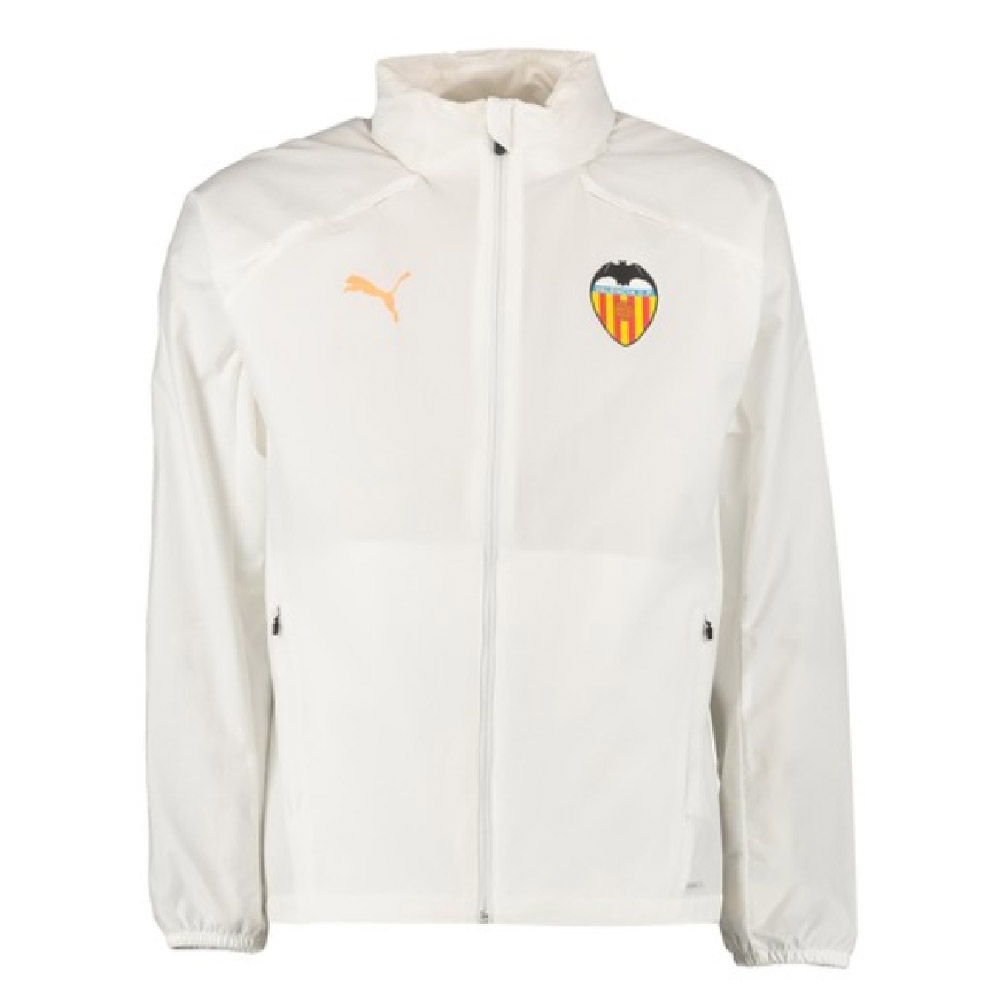 Click to view product details and reviews for 2019 2020 Valencia Puma Rain Jacket White.