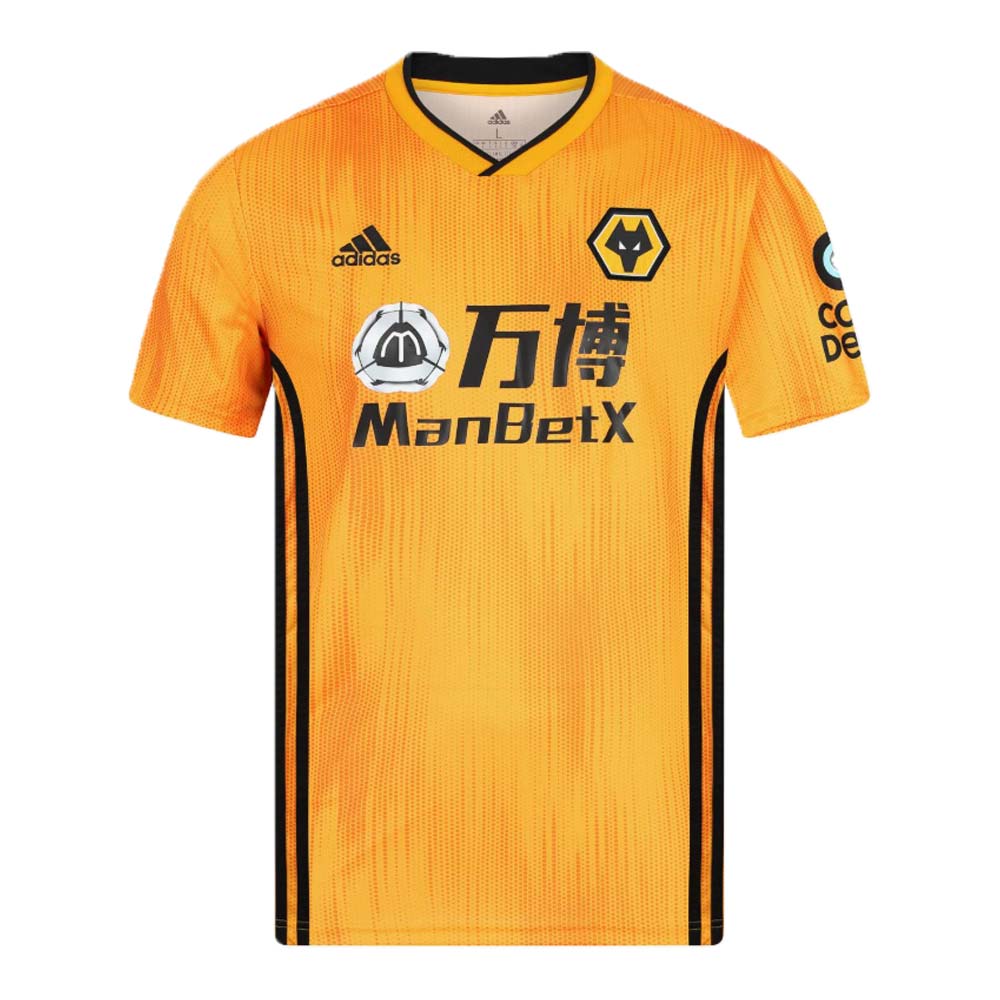 2019-2020 Wolves Home Football Shirt 