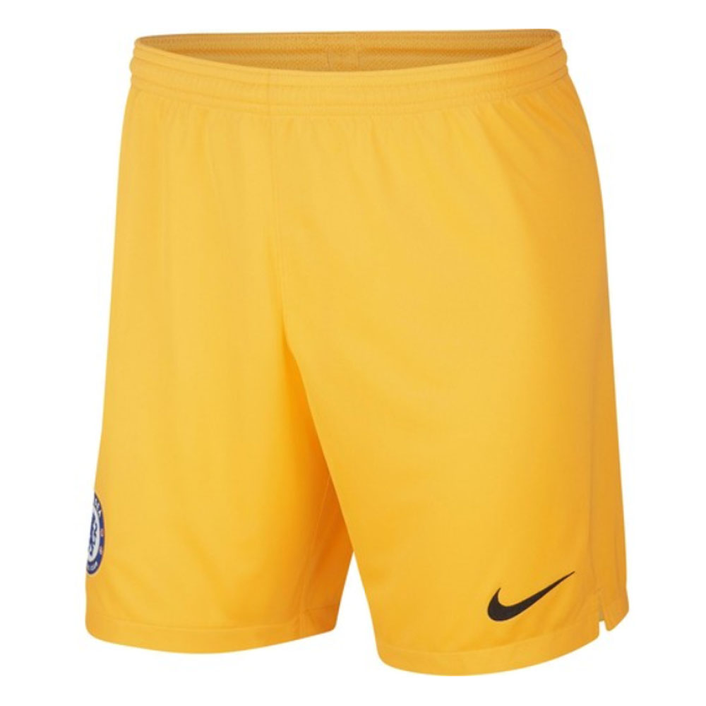 Click to view product details and reviews for 2019 2020 Chelsea Home Nike Goalkeeper Shorts Gold Kids.