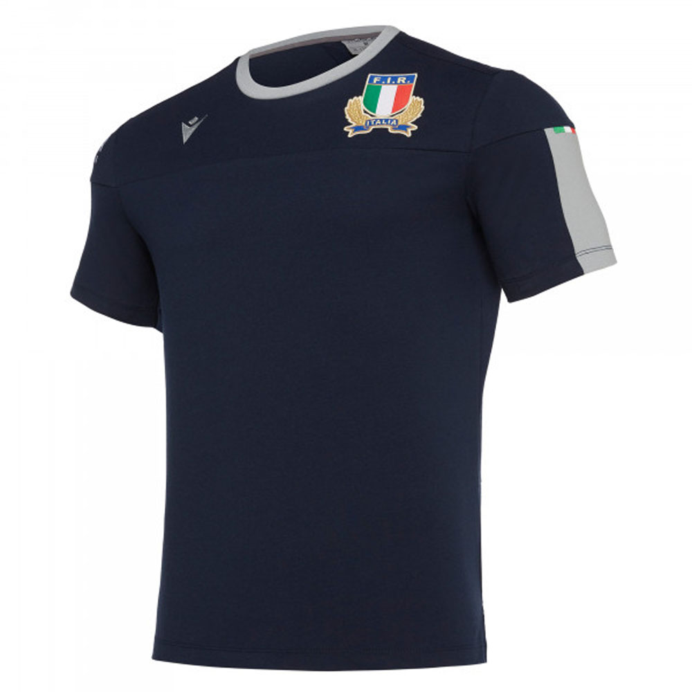 Click to view product details and reviews for 2019 2020 Italy Macron Rugby Travel Tee Navy. Click to view product details and reviews for 2019 2020 Italy Macron Rugby Travel Tee Navy.