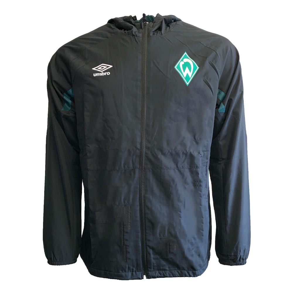 Click to view product details and reviews for 2019 2020 Werder Bremen Umbro Shower Jacket Black. Click to view product details and reviews for 2019 2020 Werder Bremen Umbro Shower Jacket Black.